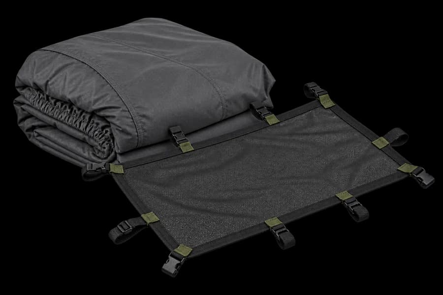 Vehicle cover and mesh sun shade