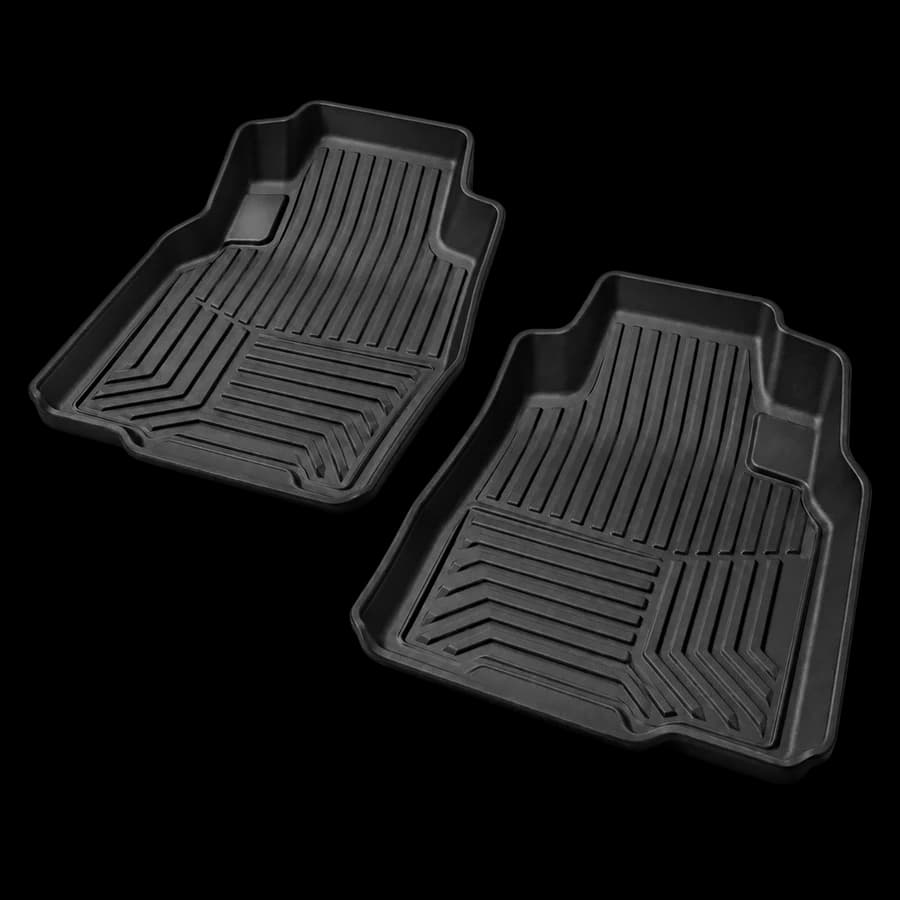 Pair of sculpted all-weather Jeep floor liners