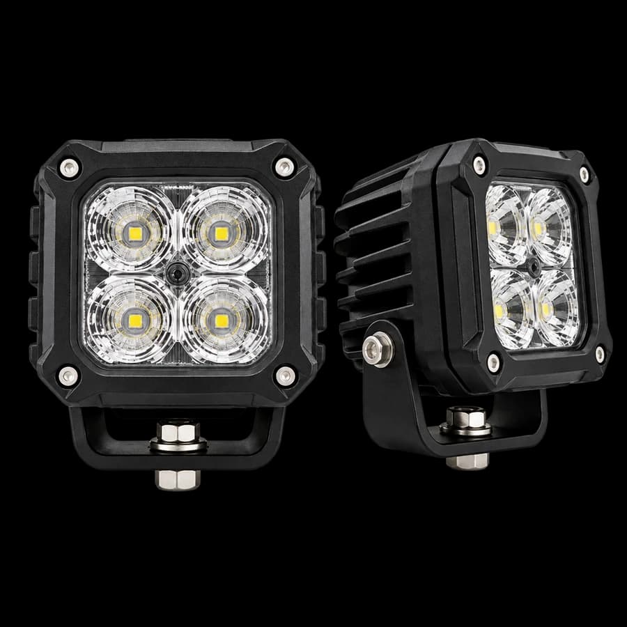 Pair of auxiliary LED off-road lights