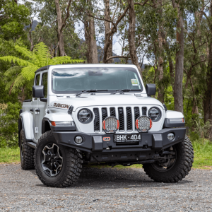 Jeep Wrangler Front Winch Bumper - ARB - ARB Sahara Bars - `18-`21