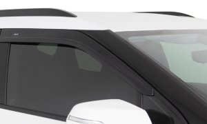 Jeep Wrangler Wind Deflectors - Side - AVS - Low Profile - Smoke - `07-`18