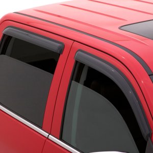 Jeep Wrangler Unlimited Side Window Deflector - AVS - Ventvisor - Outside Mount - Smoke - 2018