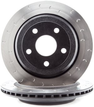 Jeep JL Brake Rotor (1) - Rear Right - Alcon - Slotted, 330X32mm, ALC - `18-`27