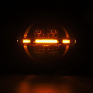 Jeep Gladiator JT Headlights - AlphaRex - Nova-Series Projector with Activ Light/Seq Signal - Alpha-Black - `18-`23