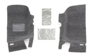 Jeep Wrangler JL Bed Liner - Front - BedRug - 2 Pc Floor Kit - `18-`27 Jeep Wrangler JL Bed Liner - Front - BedRug - 2 Pc Floor Kit - `18-`27