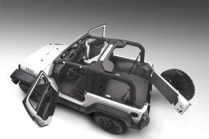 Jeep JK BedTred Cargo Kit - Rear - BedRug - 5pc Rear Kit - `07-`10