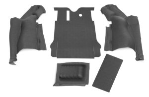 Jeep JK BedTred Cargo Kit - Rear - BedRug - 5pc Rear Kit - `07-`10