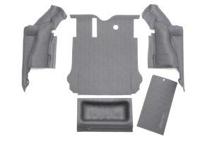 Jeep JK Unlimited Bed Liner - Rear - BedRug - 5pc BedTred Cargo Kit (Includes Tailgate & Tub Liner) - `11-`18