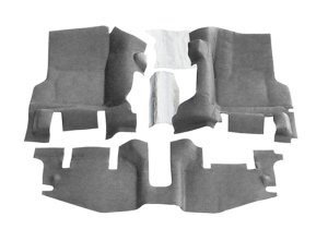 Jeep LJ Floor Kit - Front + Rear - BedRug - BedTred 3pc - `97-`06