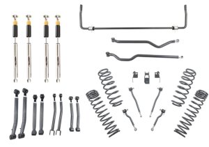 Jeep Wrangler Rubicon Suspension Lift Kit - Front + Rear - Belltech - 4