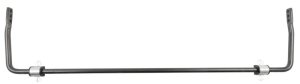 Jeep Wrangler Rubicon JL Sway Bar - Rear - Belltech - 1 inch w/ Disconnects - Gunmetal Grey - `07-`17