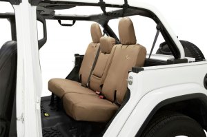 Jeep Wrangler JL Seat Covers - Rear - Bestop - Tan - `18-`23