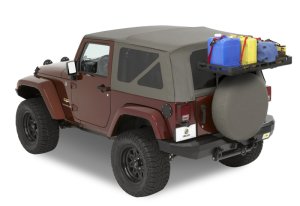 Jeep Wrangler JK Tailgate Rack Bracket Kit - Bestop - Highrock 4X4 - `07-`18