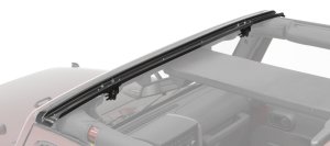 Jeep Wrangler JK Bikini Top Hardware - Bestop - 1-Piece No-Drill Header Design - `07-`18