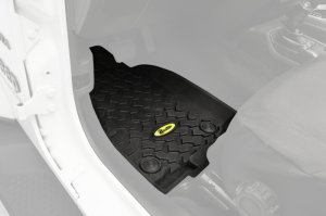 Jeep Gladiator Floor Mats - Front - Bestop - Black - `20-`26