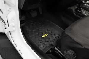 Jeep Wrangler JL Floor Mats - Front - Bestop - Black - `18-`26
