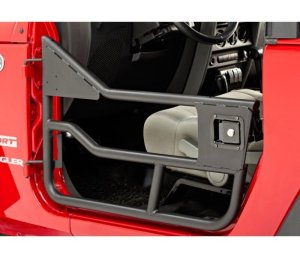 Jeep Wrangler JK Doors - Front - Bestop - Element - Matte Black - `07-`18