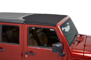 Jeep Wrangler JK Soft Top - Bestop - Sunrider for Hardtop - Premium Black Twill - `07-`18
