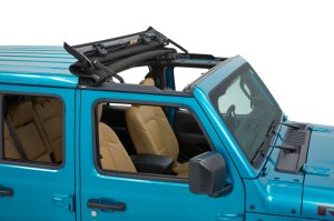 Jeep Gladiator Soft Top - Bestop - Sunrider for Hardtop - Premium Black Twill - `20-`26