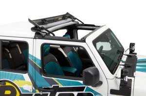 Jeep Gladiator Soft Top - Bestop - Sunrider for Hardtop - Black Diamond - `20-`26