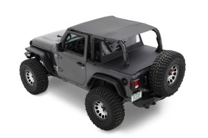 Jeep Wrangler JL Bikini Top - Bestop - Safari - Black Diamond - `18-`23