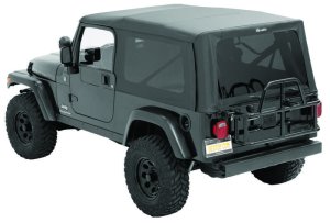 Jeep Wrangler TJ Soft Top - Bestop - Supertop - Premium Black Twill - `04-`06