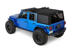 Jeep Wrangler JL Soft Top - Bestop - Supertop Squareback - Premium Black Twill - `18-`26