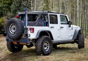 Jeep Wrangler JK Soft Top - Bestop - Ascent - Black Diamond - `07-`18