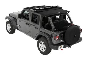 Jeep Wrangler JL Soft Top - Bestop - Trektop - Premium Black Twill - `18-`26