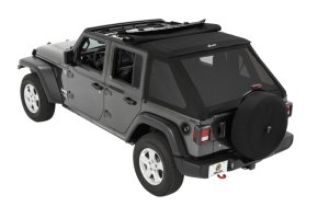 Jeep Wrangler JL Soft Top - Bestop - Trektop - Premium Black Twill - `18-`26