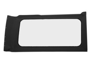 Jeep Wrangler JL Soft Top Replacement Window - Quarter Right Hand - Bestop - Clear - Black Twill - `18-`26