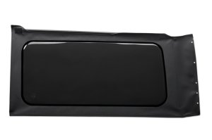 Jeep Wrangler JL Soft Top Replacement Windows - Quarter Left Hand - Bestop - OE JL Replacement Windows - Black Vinyl Tinted - `18-`26