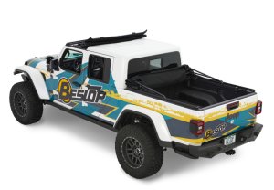 Jeep Gladiator Truck Bed Cap - Bestop - Supertop for Truck 2 - Black Diamond - `20-`26