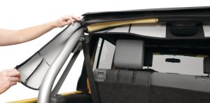 Jeep Wrangler JK Sport Bar Cover - Bestop - Black Diamond - `07-`18