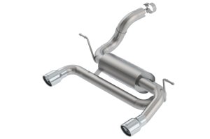 Jeep Wrangler JLU Performance Exhaust - Rear - Borla - Axle Back, ATAK, T-304 Stainless Steel - Polished - `18-`25