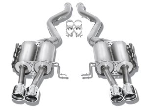 Jeep Wrangler Performance Exhaust - Borla - Cat-Back, Touring - Stainless Steel - `00-`06