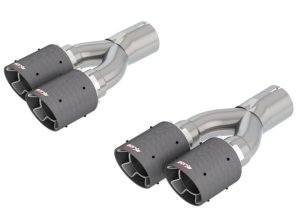 Jeep Grand Cherokee Trackhawk Performance Exhaust - Borla - Carbon Fiber Tips for Borla Cat-Back™ System - Carbon Fiber - `18-`21