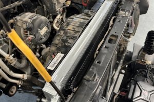 Jeep Gladiator Transmission Oil Cooler - CSF - High-Performance - Black - `20-`23