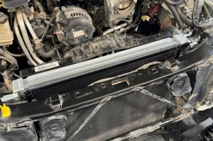 Jeep Gladiator Transmission Oil Cooler - CSF - High-Performance - Black - `20-`23