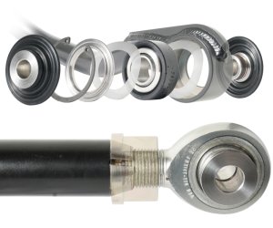 Jeep JKU Track Bar - Front - Carli - Adjustable - `07-`17