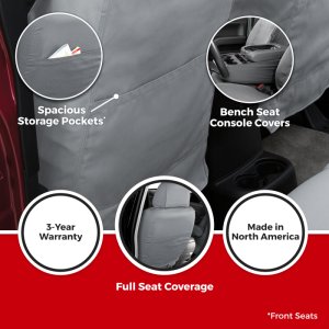 Jeep Wrangler Seat Covers - Front - Covercraft - Endura Waterproof SeatSaver - 2026+