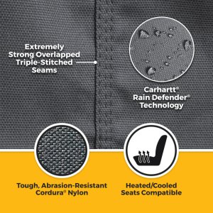 Jeep Wrangler Seat Covers - Front - Covercraft - Carhartt Super Dux SeatSaver - 2026+
