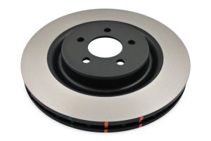 Jeep Wrangler JK Brake Rotor (1) - Front - DBA - 4000 Series Standard - Black - `07-`18