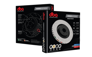 Jeep Wrangler Brake Rotor (1) - Front - DBA - 4000 Series Slotted - `07-`18