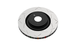 Jeep Wrangler Brake Rotor (1) - Front - DBA - 4000 Series Slotted - `07-`18