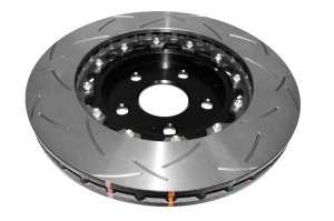 Jeep Grand Cherokee Brake Rotor (1) - Front - DBA - 5000 Series T3 Slotted - Black - `06-`10