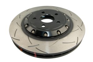 Jeep Grand Cherokee Brake Rotor (1) - Front - DBA - 5000 Series T3 Slotted Rotor - Black - `11-`15