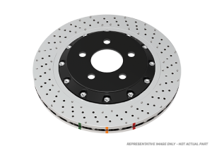 Jeep Grand Cherokee SRT8 Brake Rotor (1) - Front - DBA - 5000 Series Drilled - `12-`19