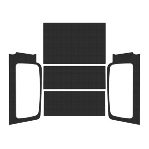 Jeep Wrangler LJ Unlimited Headliner Kit - DEI - Sound Deadening - Black - `04-`06 Jeep Wrangler LJ Unlimited Headliner Kit - DEI - Sound Deadening - Black - `04-`06