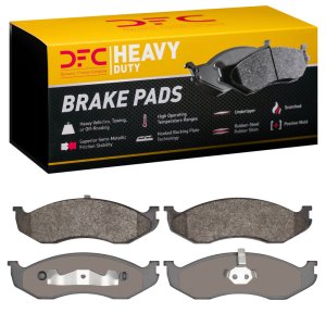 Jeep Grand Wagoneer Brake Pads - Front - DFC - Heavy Duty Semi-Metallic - `90-`06